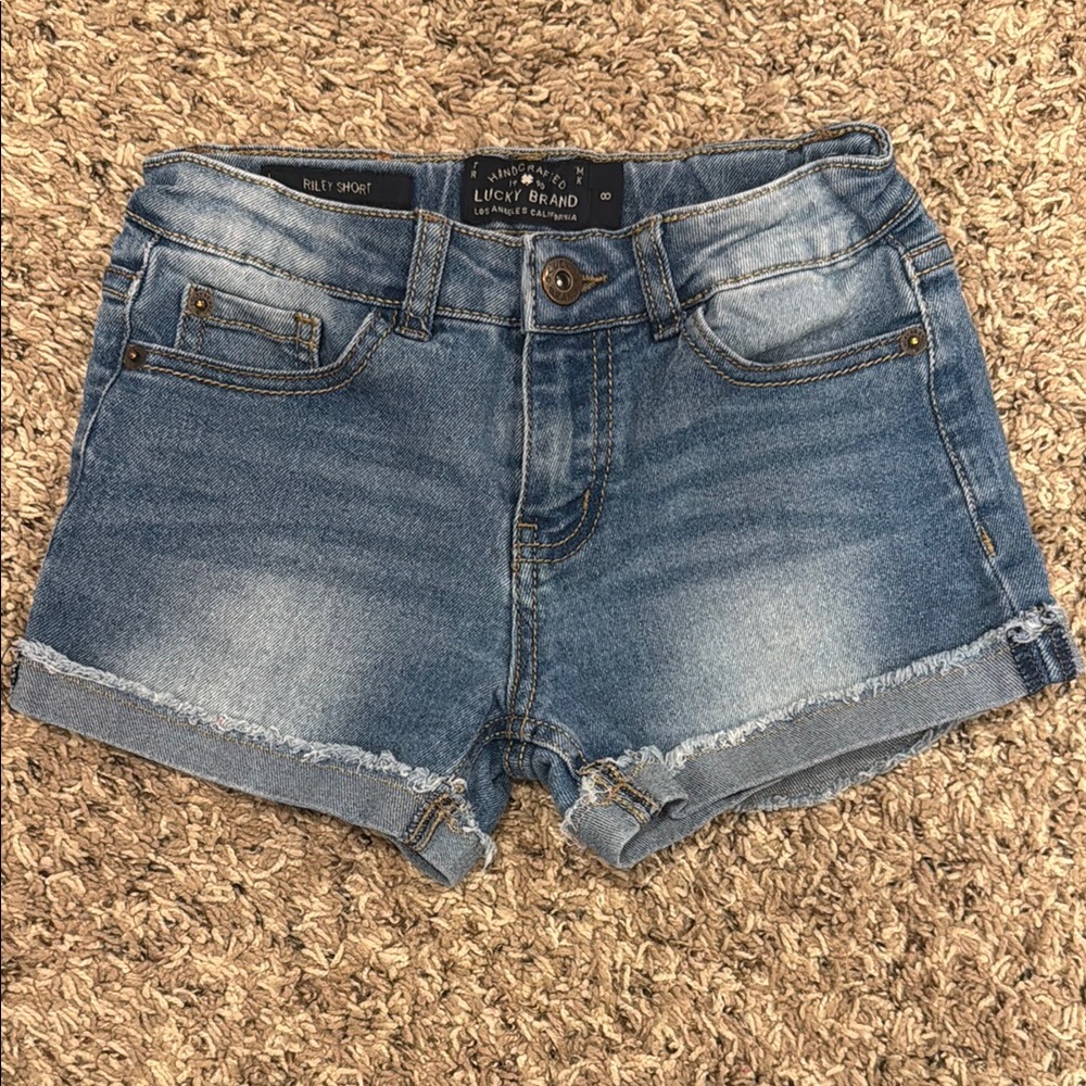 Lucky Brand Girl’s Blue Denim Shorts
